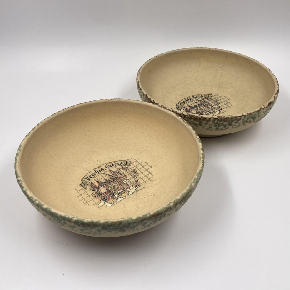 Набор из 2-х пиал, Vecchia Cucina, керамика, проливы, Китай, 2000-2010 гг., Китай