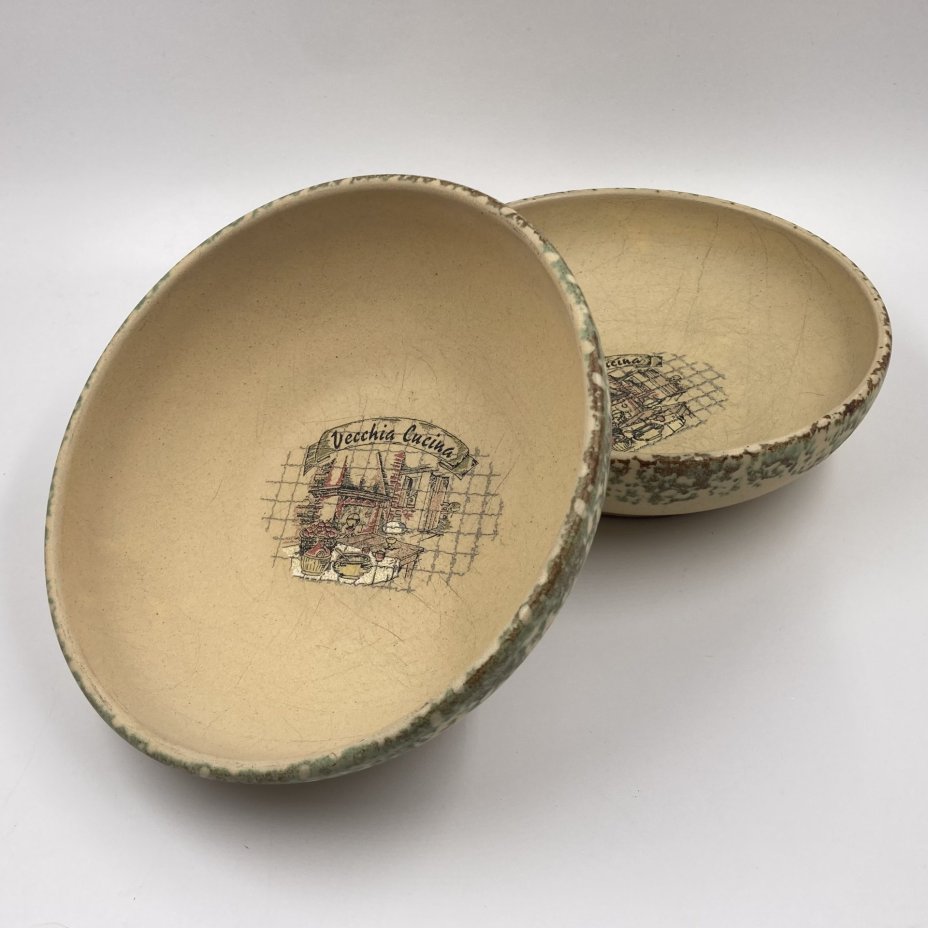 Набор из 2-х пиал, Vecchia Cucina, керамика, проливы, Китай, 2000-2010 гг., Китай