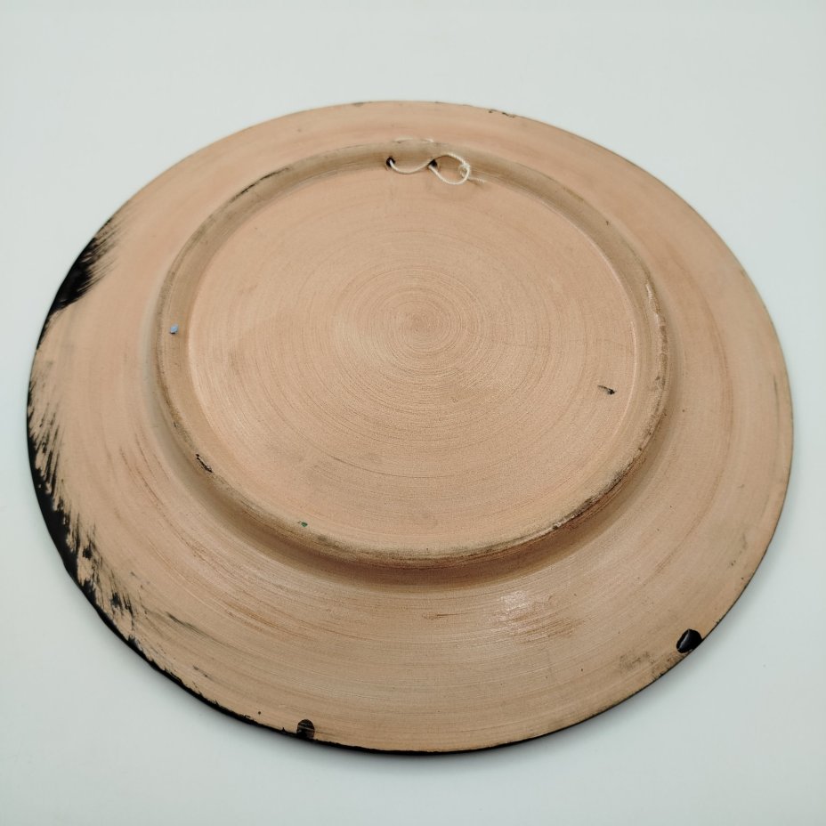 Блюдо декоративное "Мизвад", фаянс, майолика, Тунис, 1950-1970 гг.