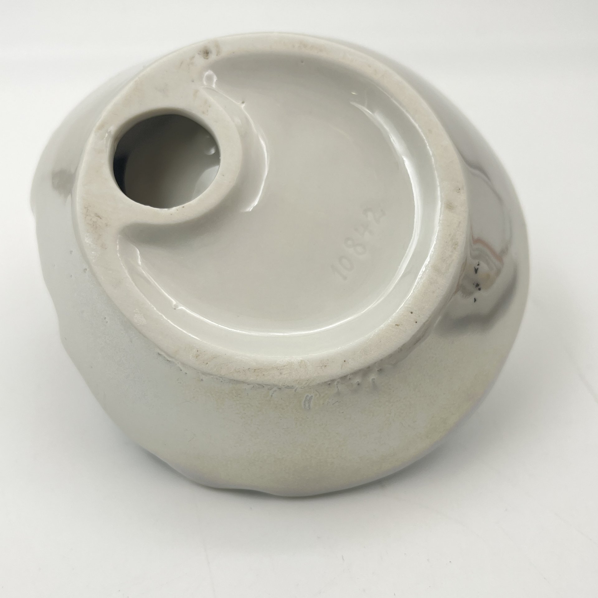 Пепельница "Рыба" ("Форель"), фарфор, люстр, роспись, Европа, 1970-1990 гг.