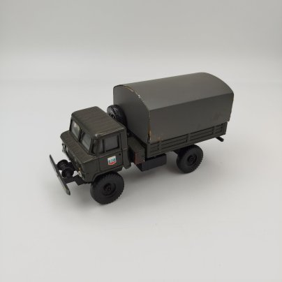 Модель автомобиля "ГАЗ-66", металл, пластмасса, СССР, 1980-1990 гг.