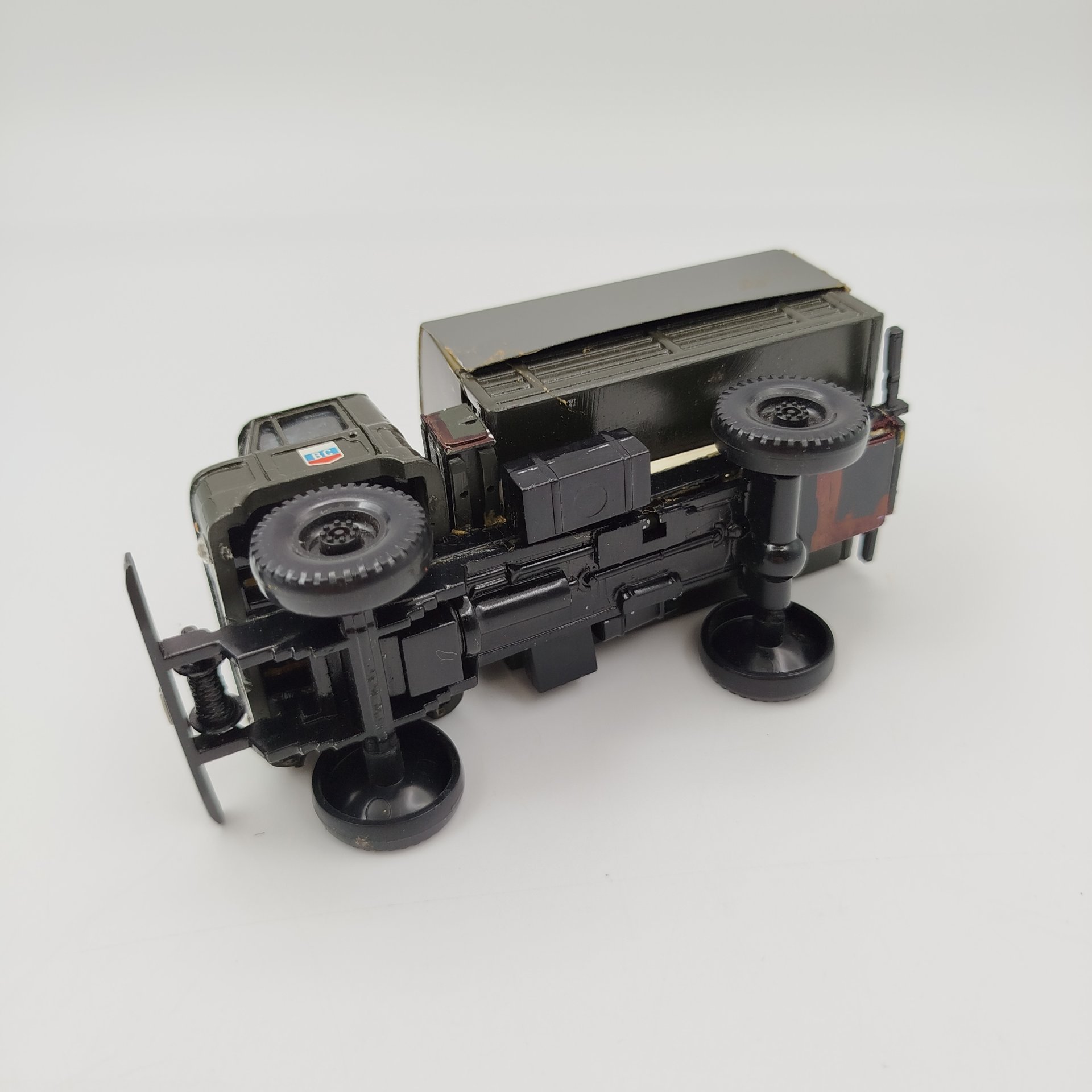 Модель автомобиля "ГАЗ-66", металл, пластмасса, СССР, 1980-1990 гг.