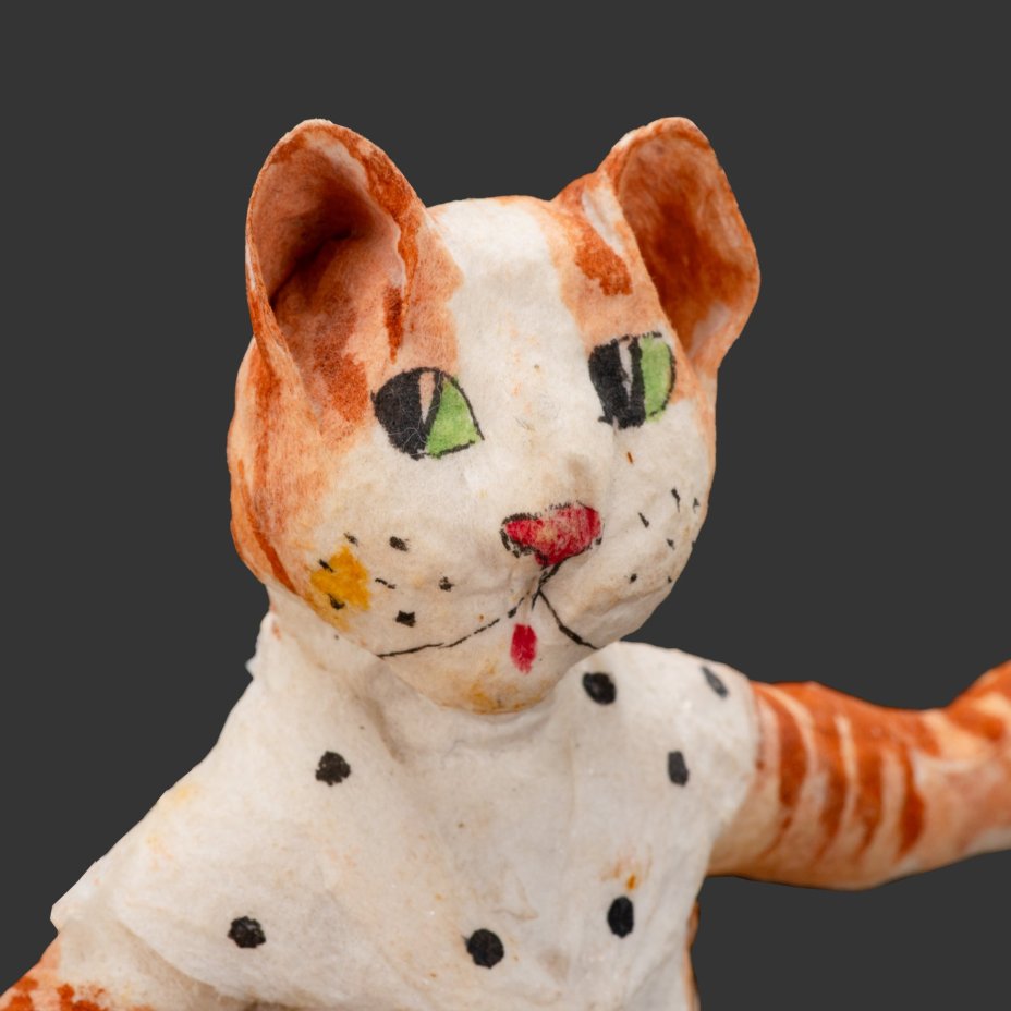 Игрушка ёлочная "Кот в сапогах", Артель "Ёлочная игрушка" г. Москва