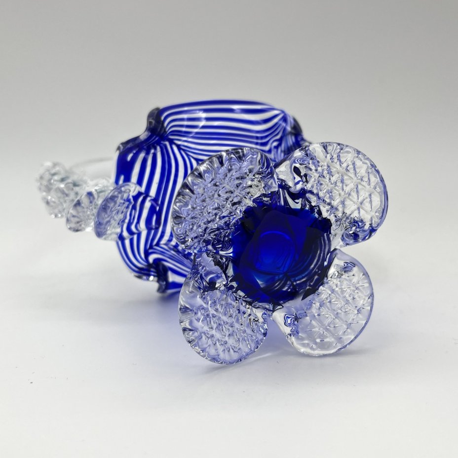 Вазочка в виде корзины, автор А.Ф. Федорков