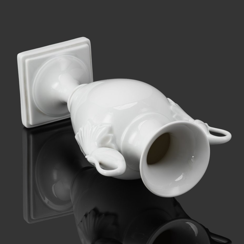 Ваза с ручками в форме птиц, фарфор, Alka-Kunst Alboth & Kaiser Bavaria, Германия, 1960-1967 гг.