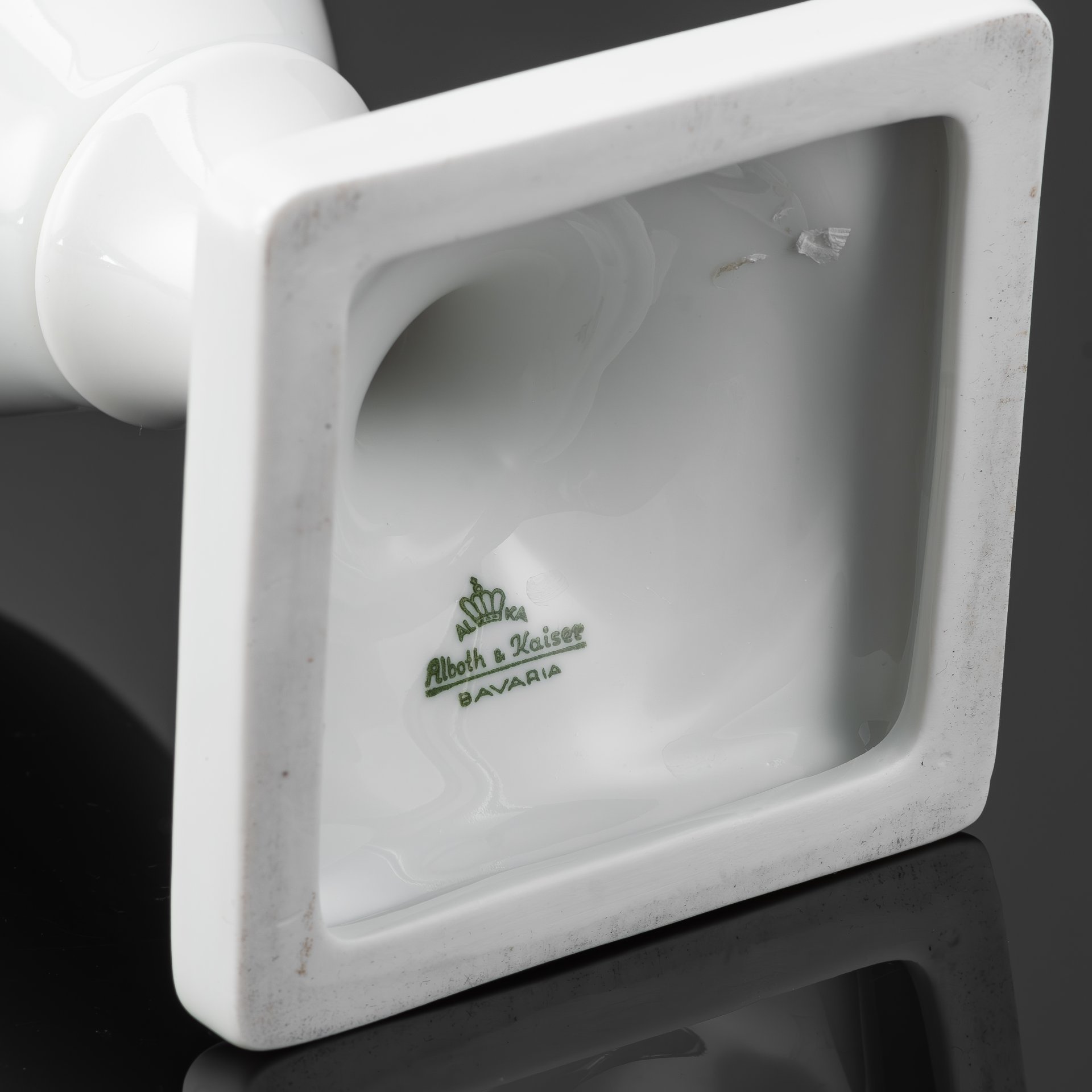 Ваза с ручками в форме птиц, фарфор, Alka-Kunst Alboth & Kaiser Bavaria, Германия, 1960-1967 гг.