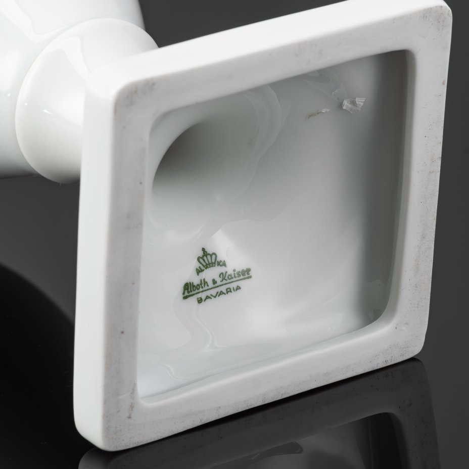 Ваза с ручками в форме птиц, фарфор, Alka-Kunst Alboth & Kaiser Bavaria, Германия, 1960-1967 гг.