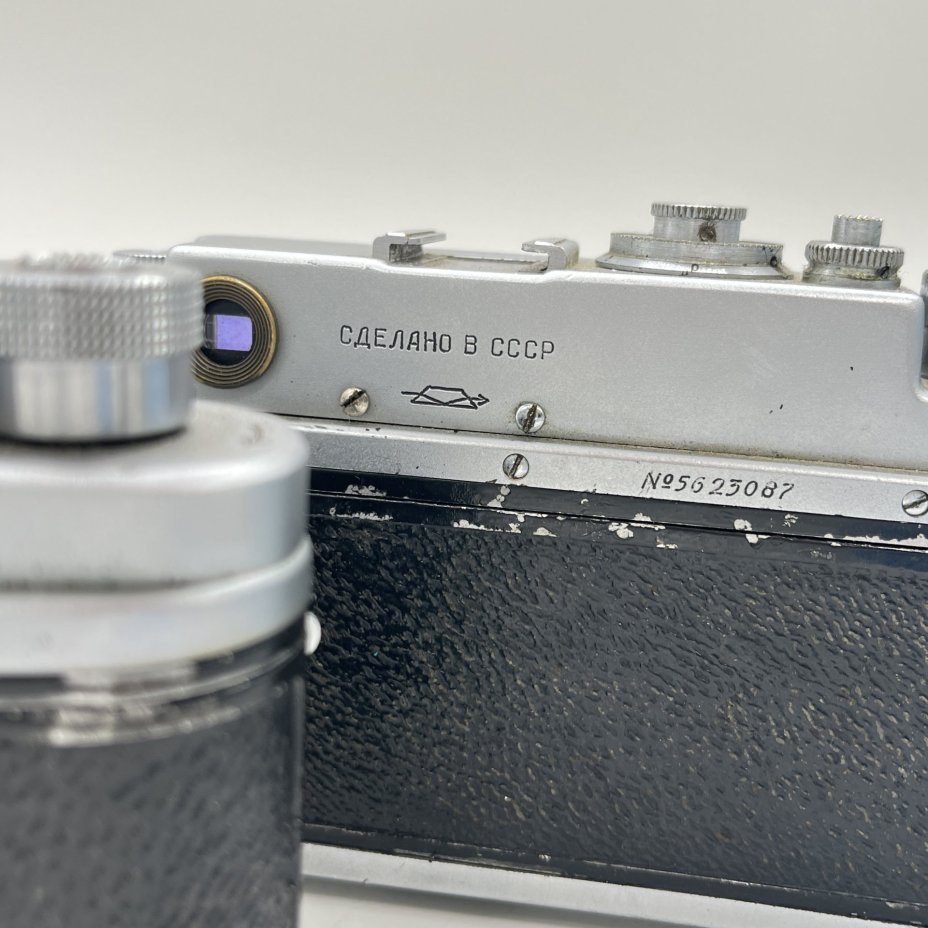 Фотоаппараты Зенит-4 и Зенит 3-С, металл, Красногорский механический завод (КМЗ), СССР, 1956 г.