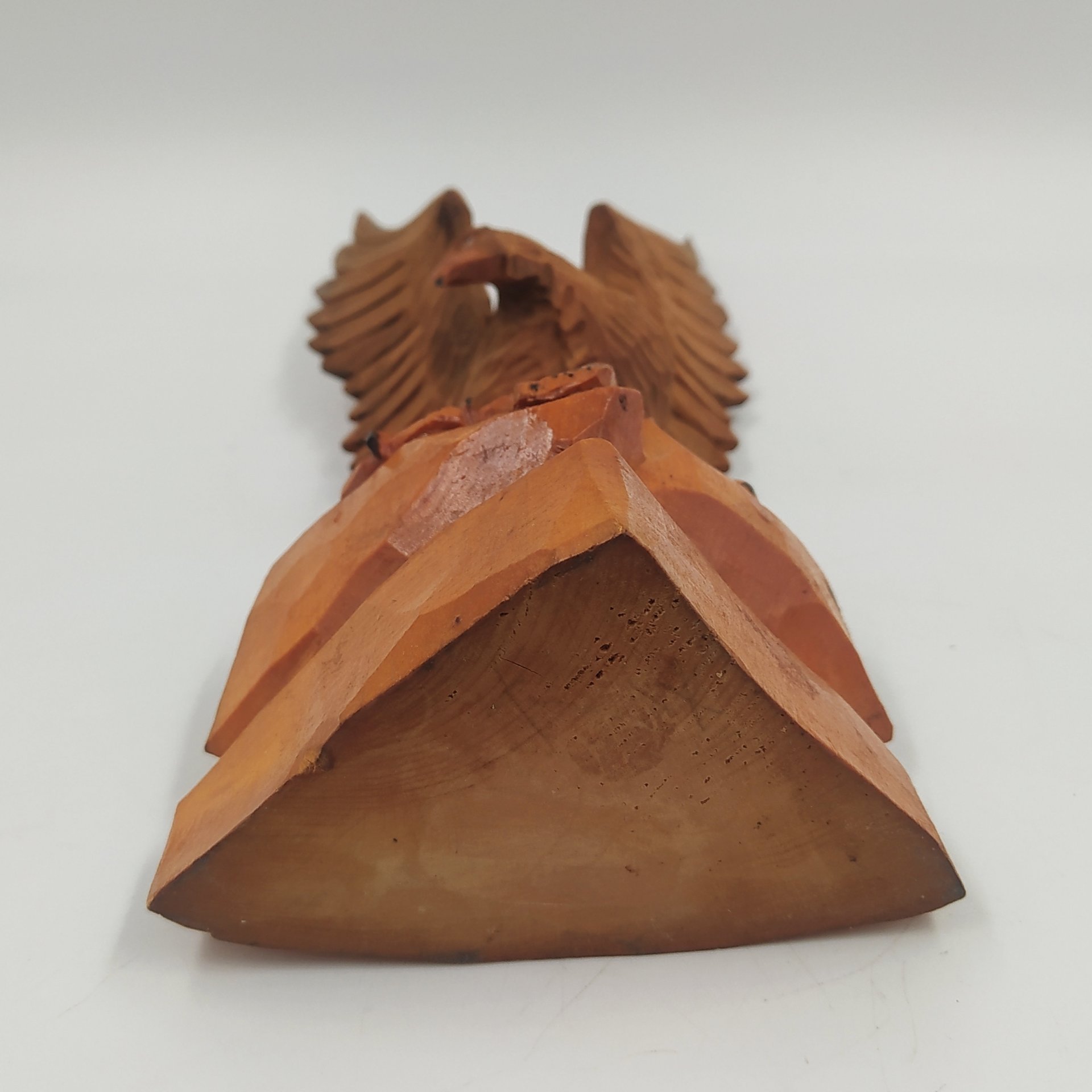 Статуэтка "Орёл", дерево, резьба, СССР, 1960-1990 гг.