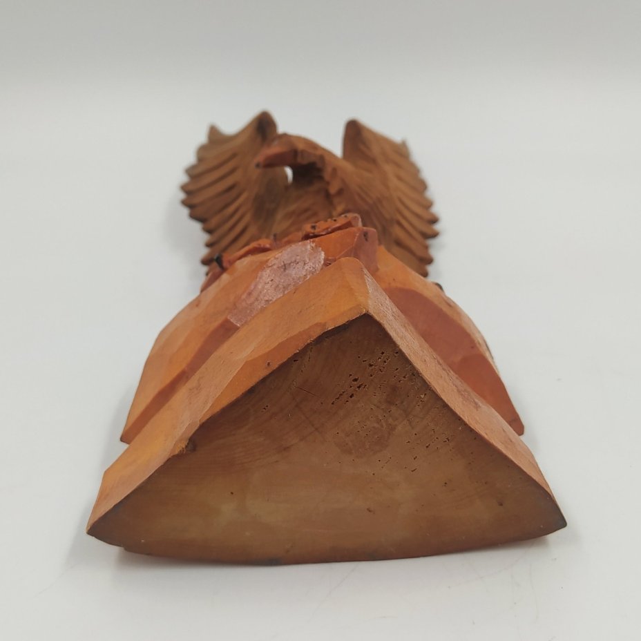 Статуэтка "Орёл", дерево, резьба, СССР, 1960-1990 гг.