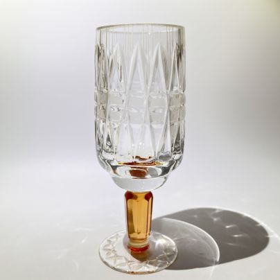 Бокал "Олимпийский", автор Верин С.П., хрусталь, алмазная грань, Гусевской хрустальный завод (Гусь-Хрустальный)