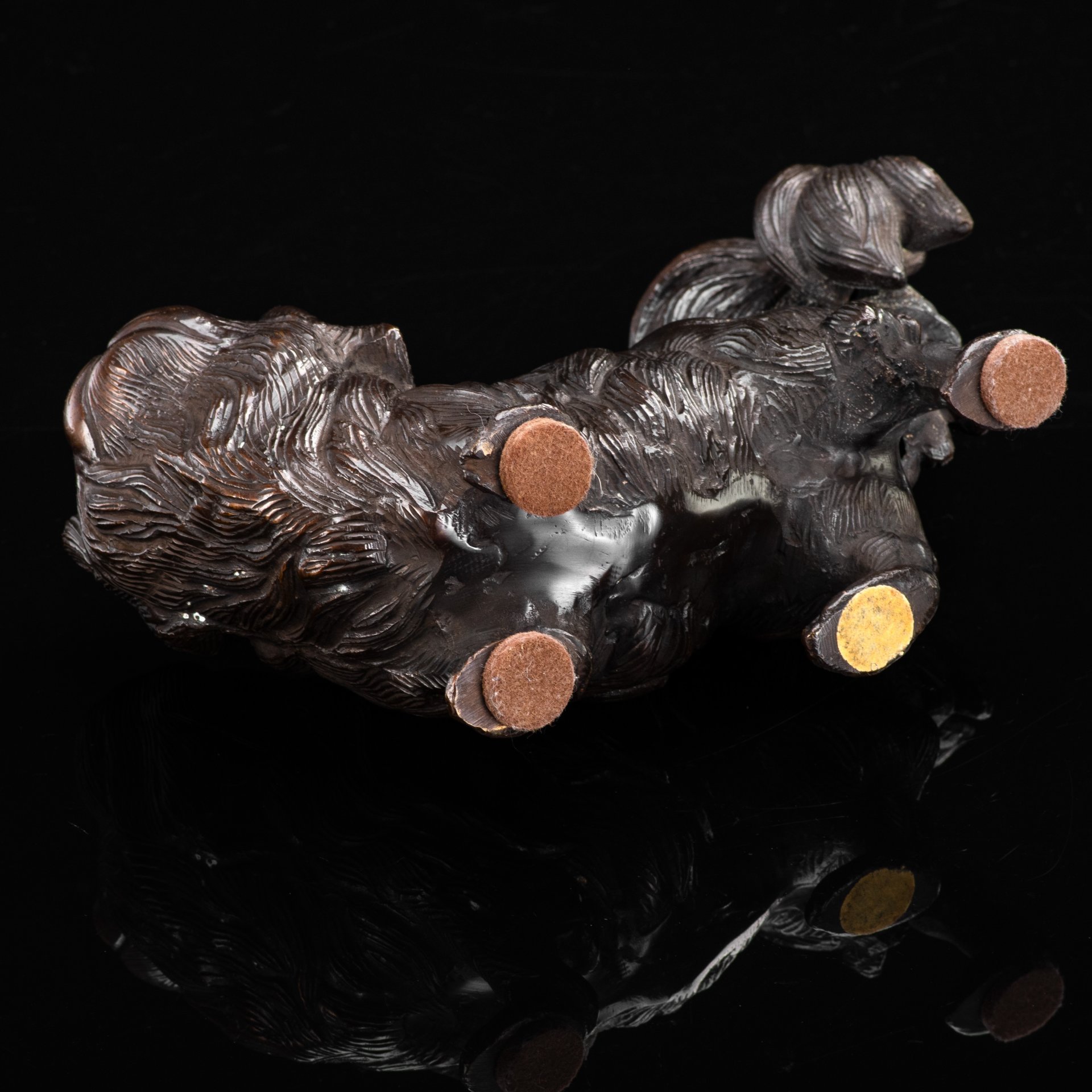 Скульптура кабинетная "Пекинес", металл, литье, Европа, 1980-2000 гг.