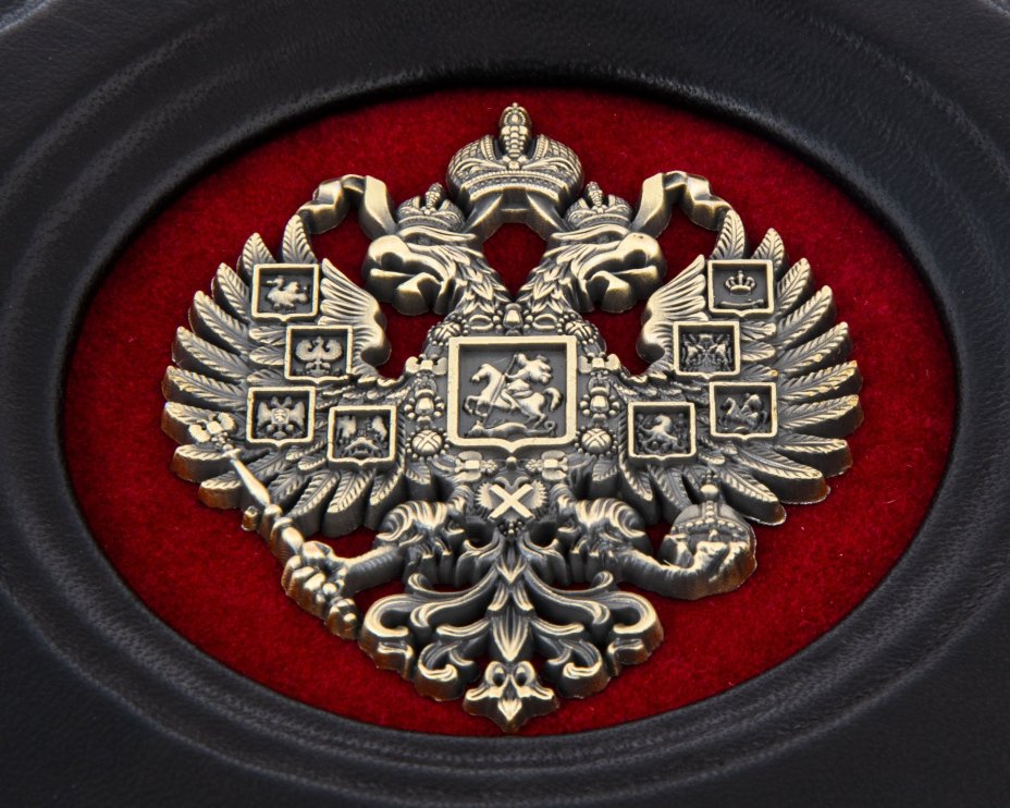 Книга "Кодекс чести русского офицера" подарочное издание, кожаный переплет