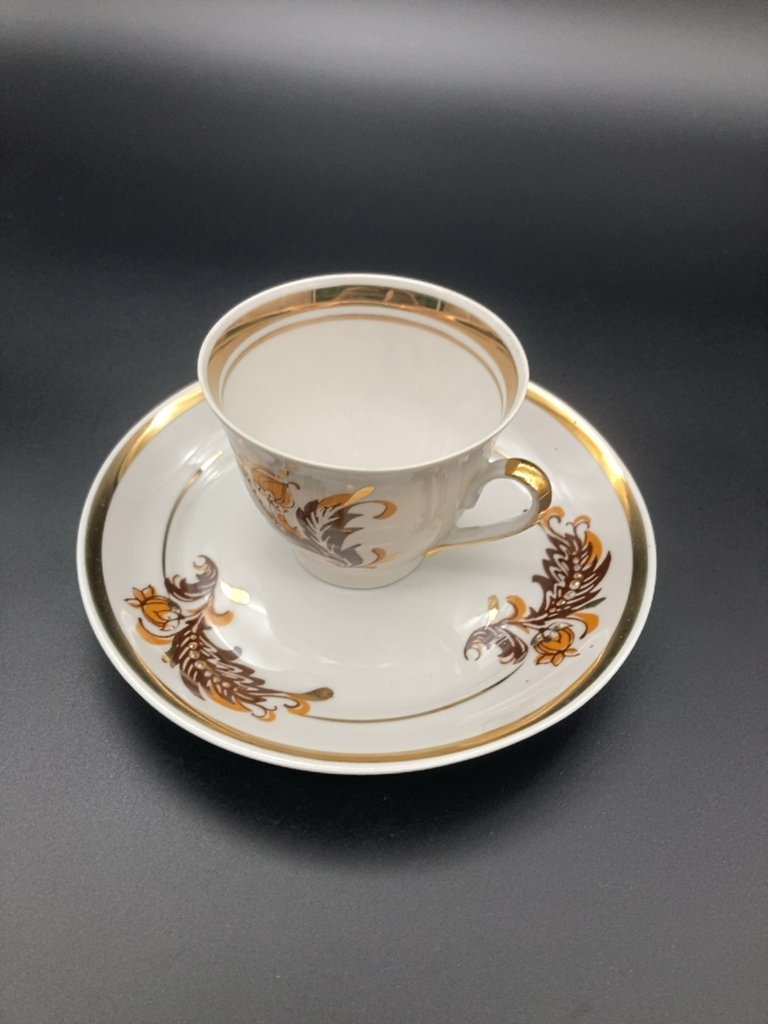 Кофейная пара, Рижский ффз, Рижский фарфорово-фаянсовый завод