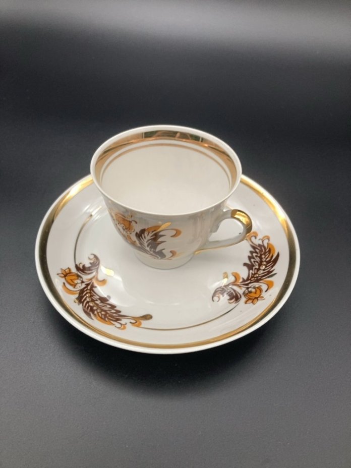 Кофейная пара, Рижский ффз, Рижский фарфорово-фаянсовый завод