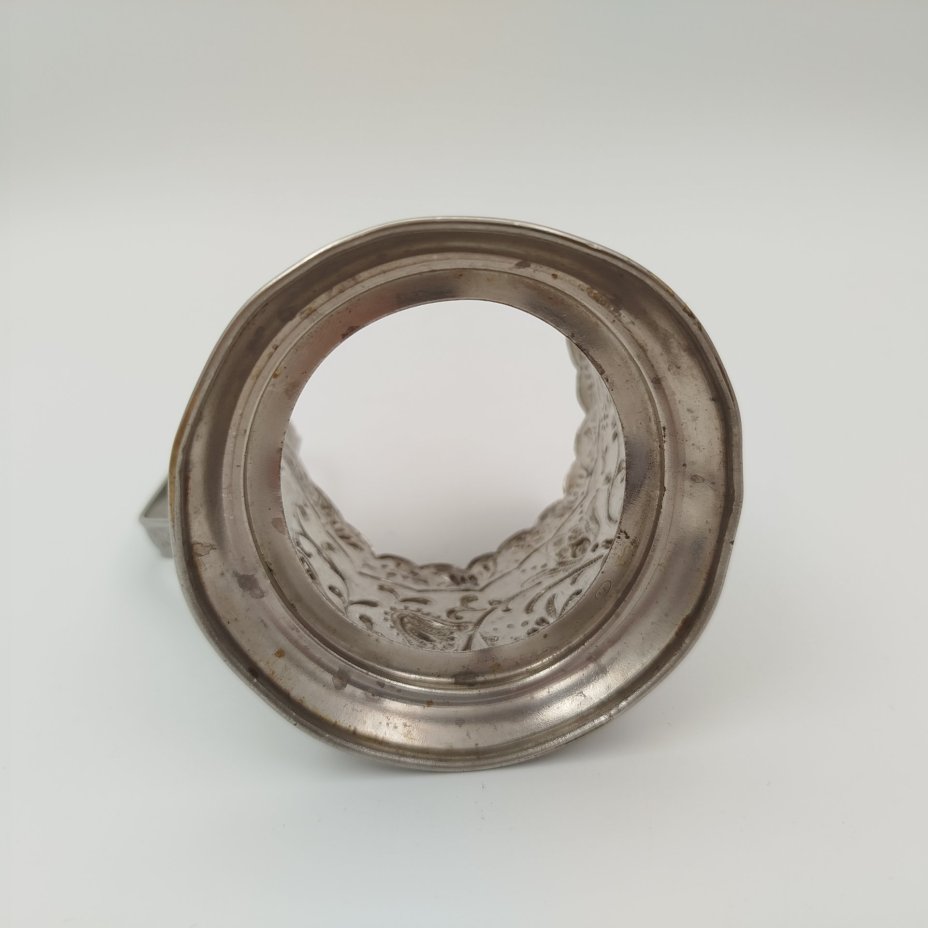 Подстаканник "Цветок", металл, Ленэмальер (Ленинградский эмальер), СССР, 1950-1960 гг., Ленэмальер (Ленинградский эмальер)