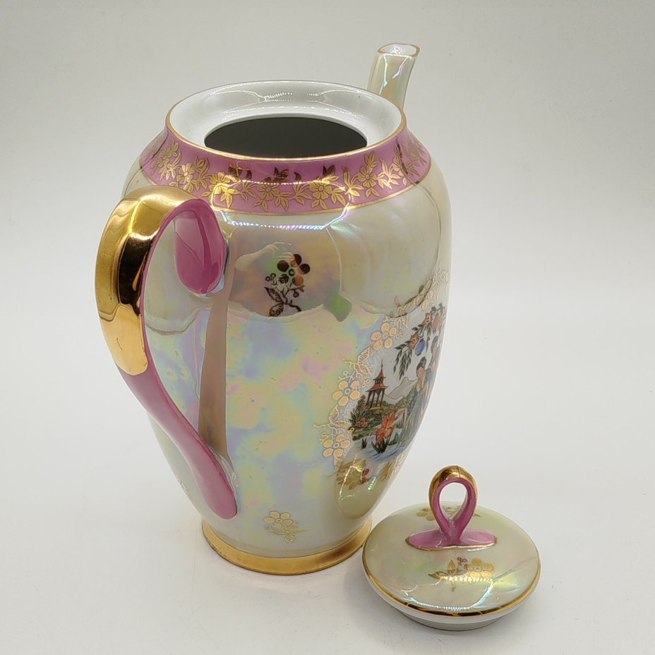 Чайник доливной "Мадонна" в стиле шинуазри