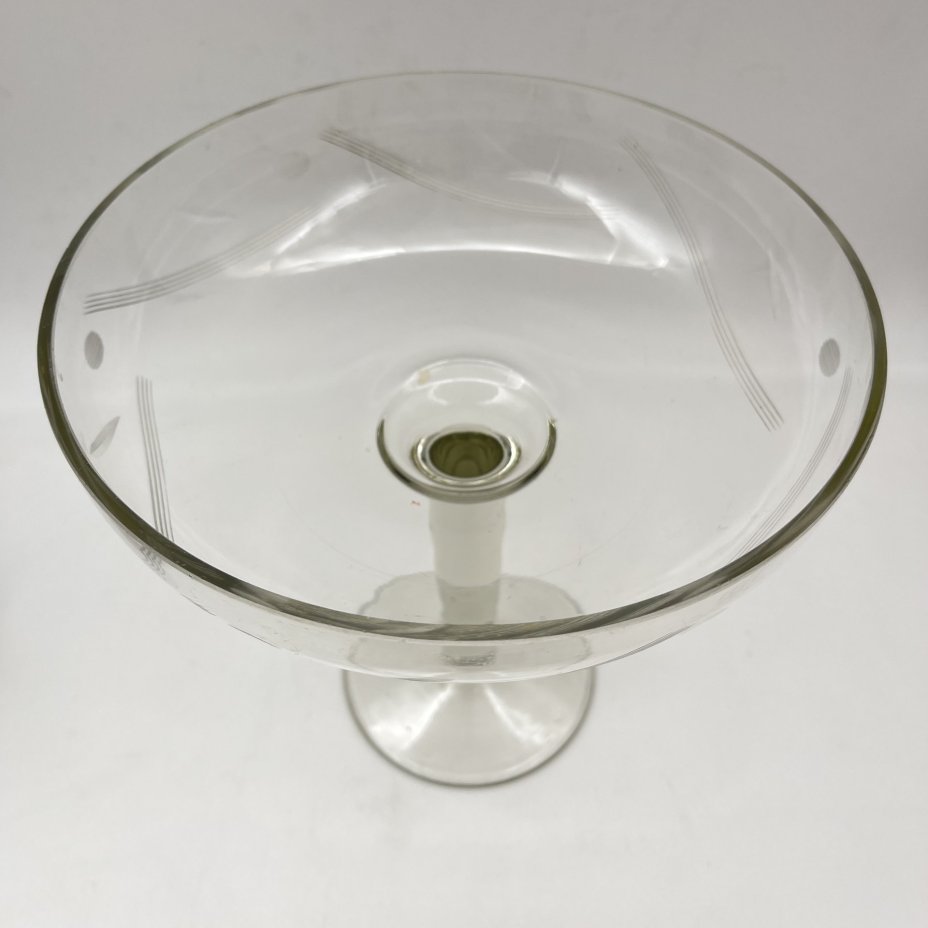 Фруктовница (конфетница) с геометрическим декором