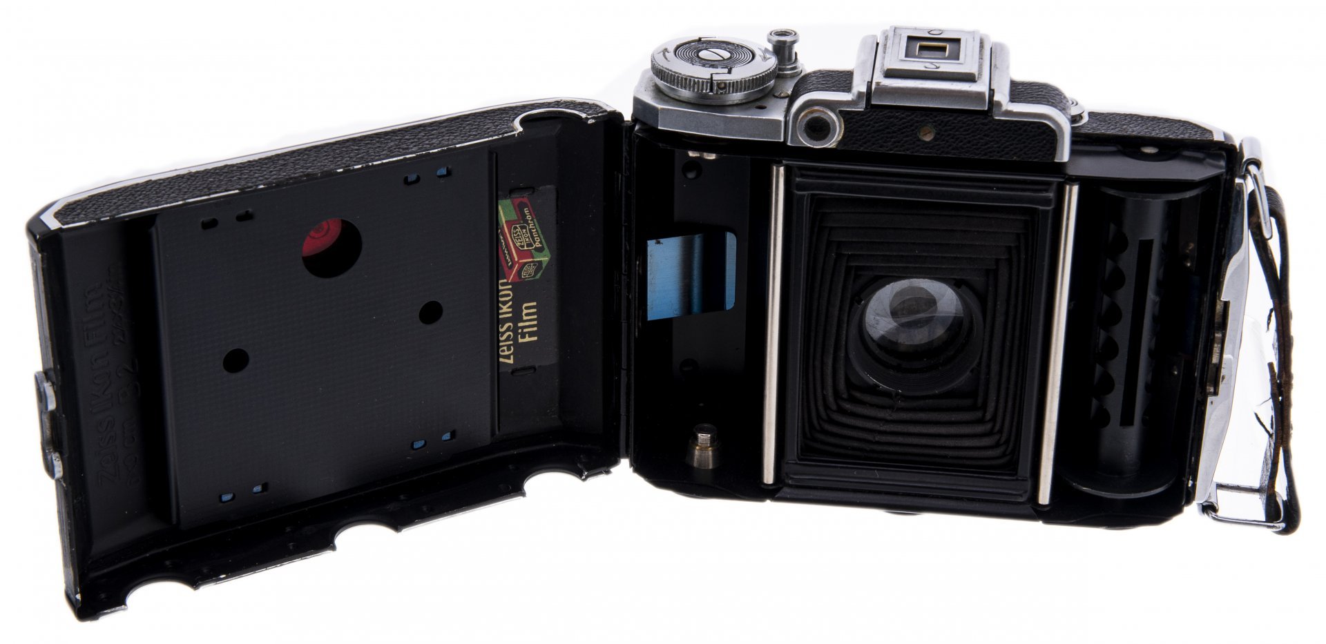 Фотоаппарат складной, пленочный "Zeiss Ikon Super Ikonta 531" с объективом Carl Zeiss Jena Tessar 1:35 f=7,5 cm, металл, кожа, Германия, 1936 г., Carl Zeiss