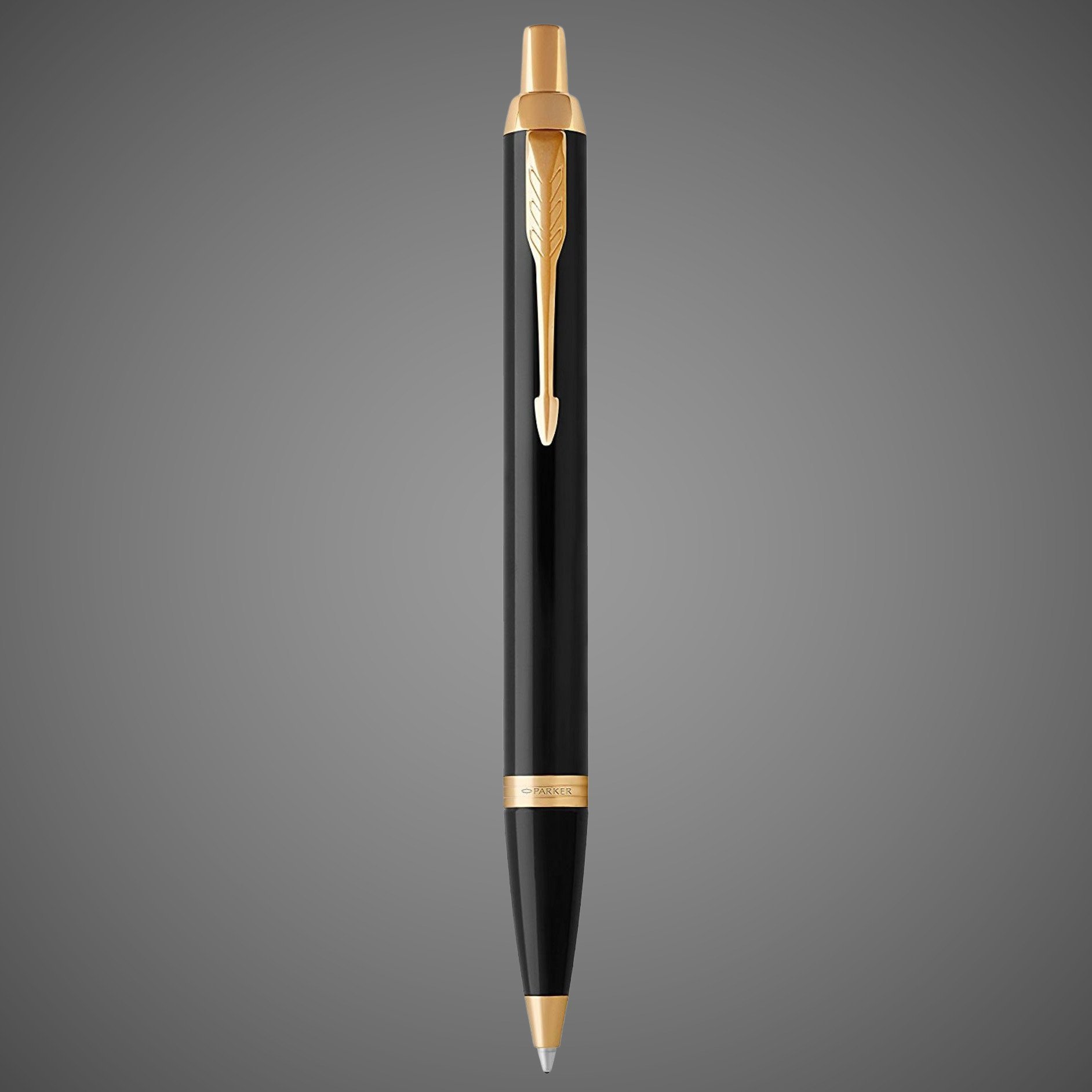 Набор Parker: Перьевая и Шариковая ручка Parker IM Core Black GT, Лаки и смолы: лак, латунь
