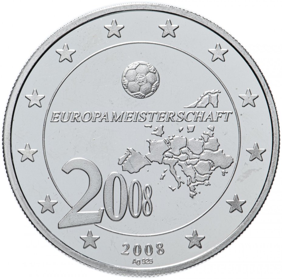 Жетон "Чемпионат Европы по футболу, Германия" 2008
