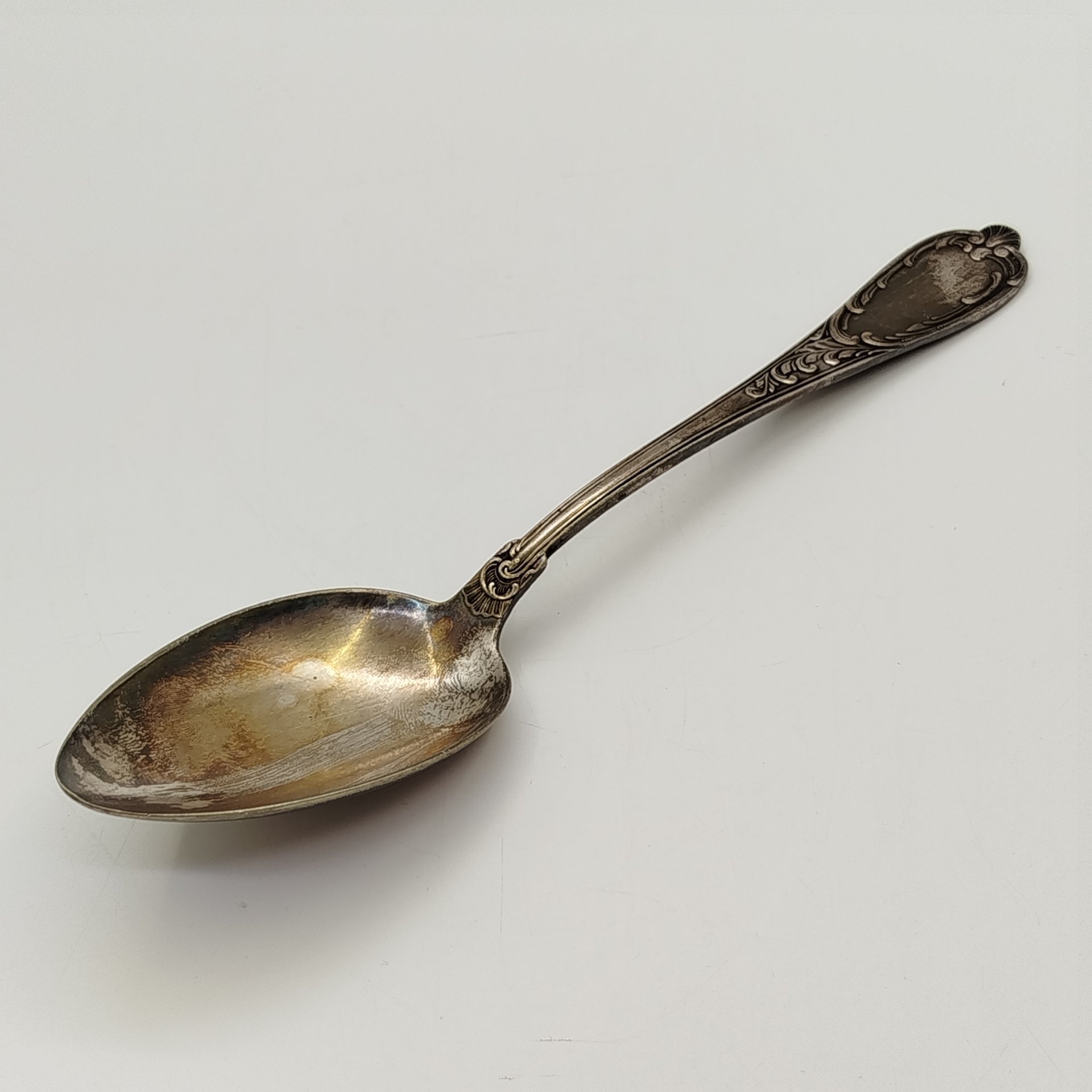 Ложка сервировочная с растительным декором