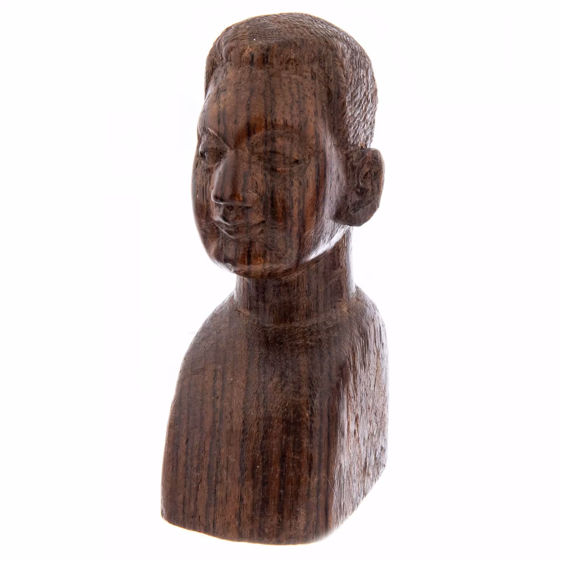 Статуэтка "Мужской бюст", дерево, резьба, Африка, 1990-2010 гг.