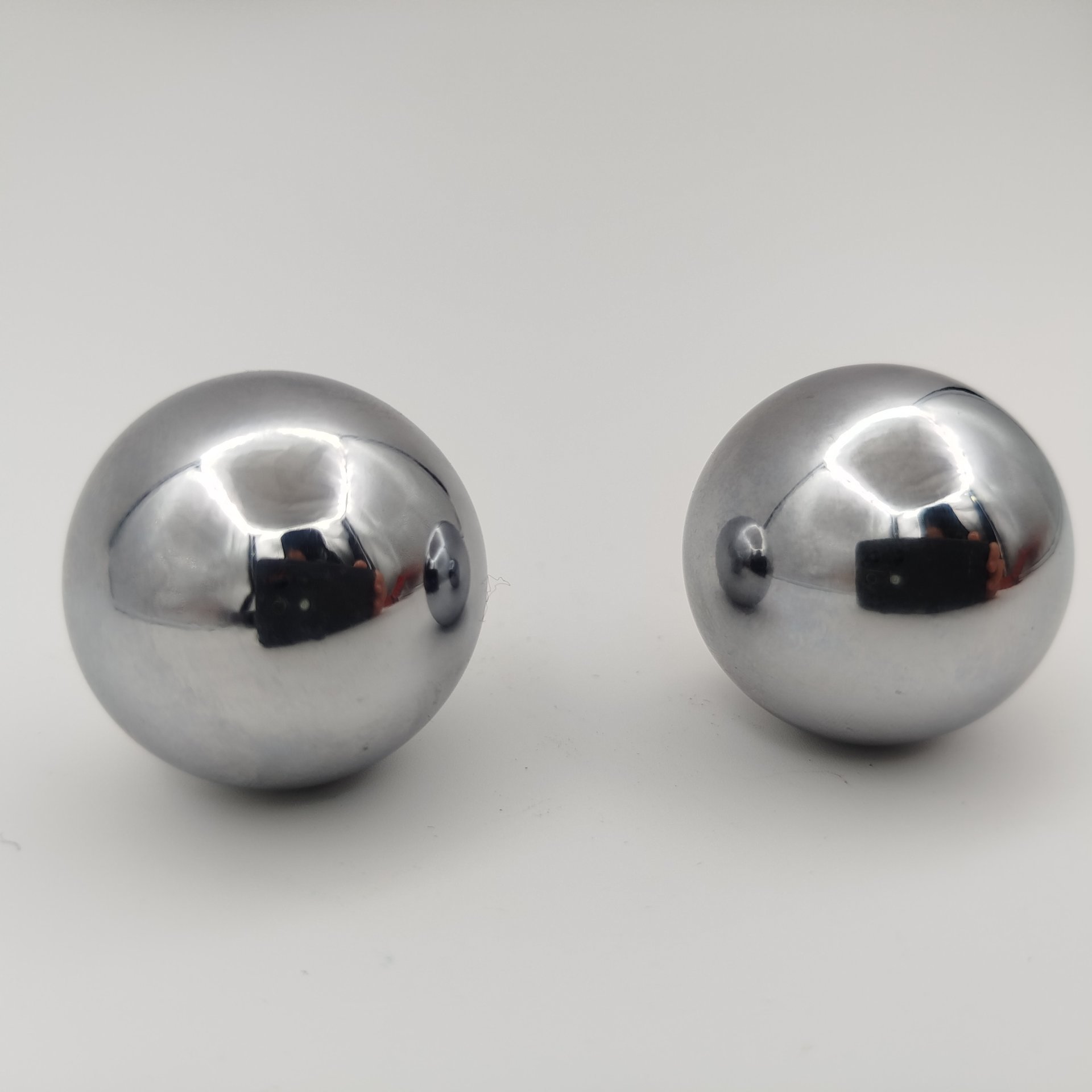 Шары звенящие для медитации, массажа Баодин (Баодинг), металл, картон, текстиль, Китай