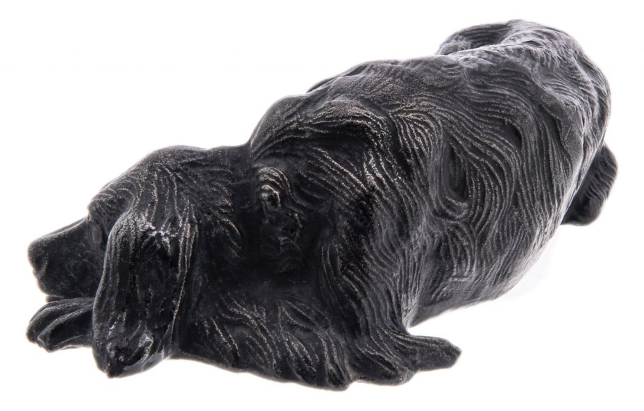 Статуэтка  "Сеттер", чугун, литьё, СССР, 1960-1990 гг.