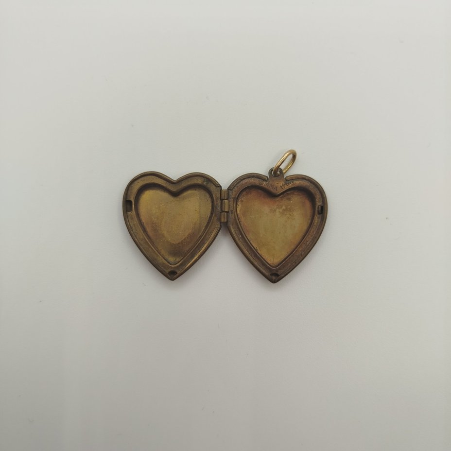 Кулон-локет в виде сердца