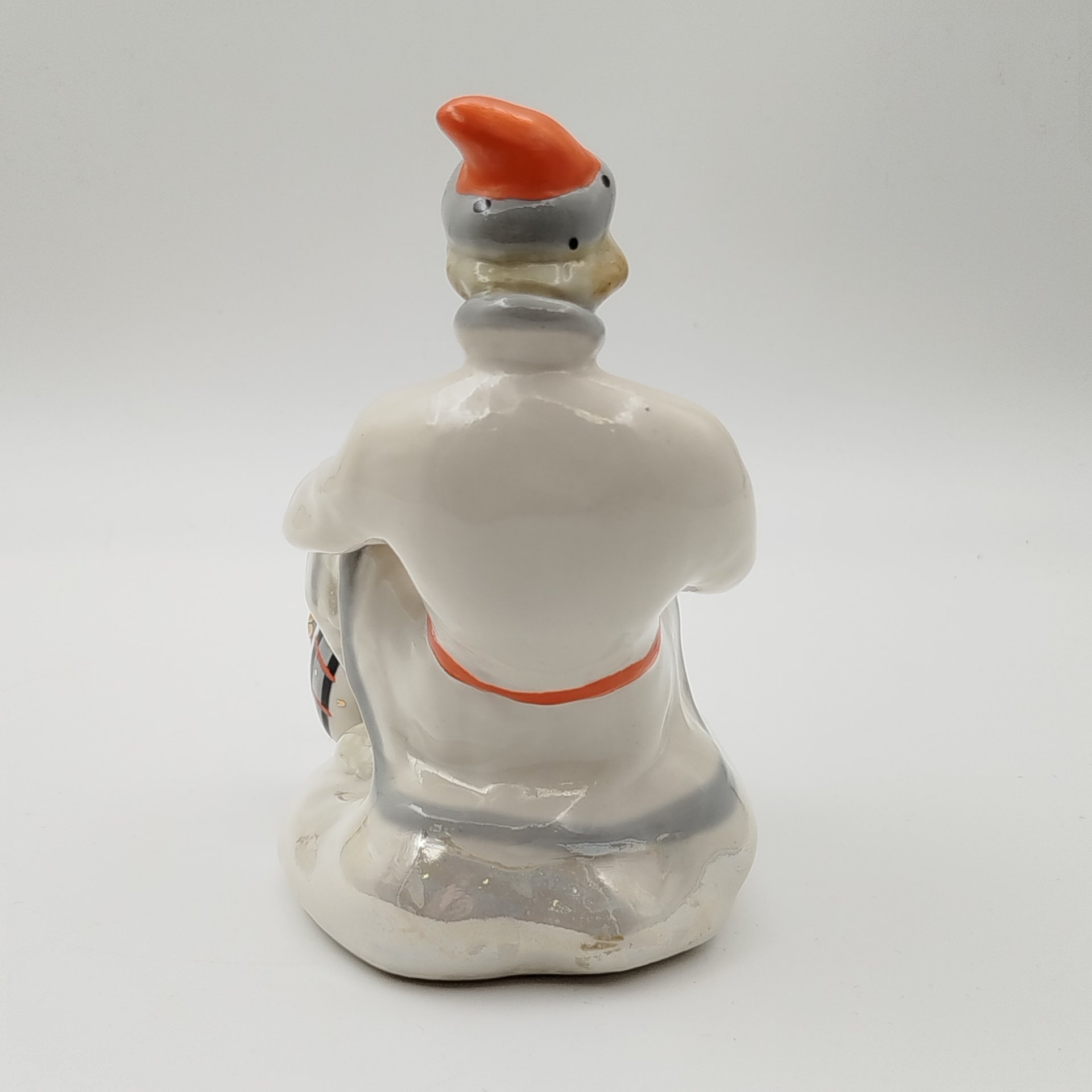 Статуэтка "Емеля со щукой" ("По щучьему велению"), скульптор В. Петушков