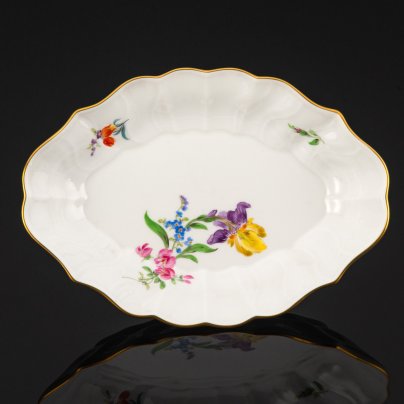Блюдо "Мейсенский букет", Meissen (Мейсенский фарфор)