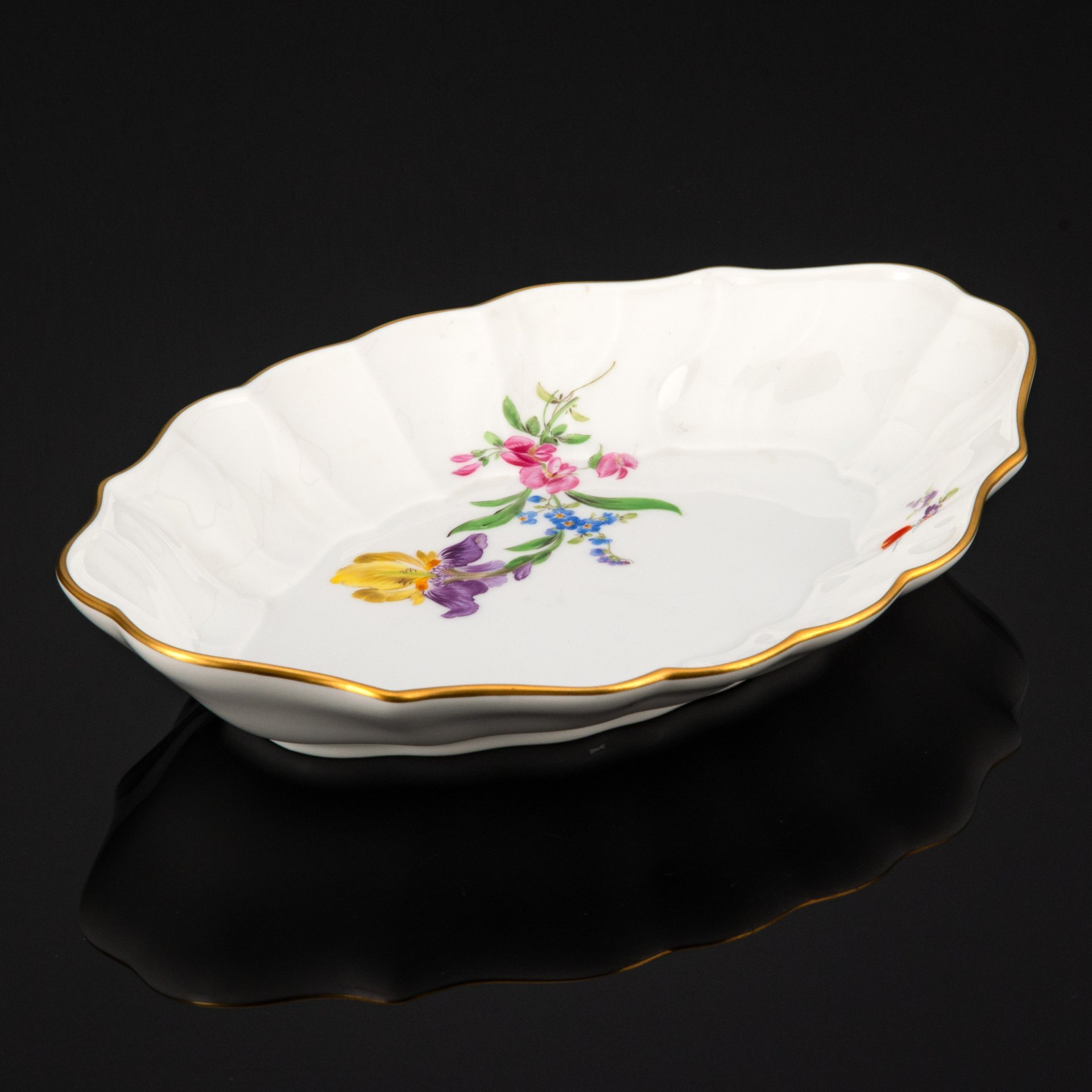 Блюдо "Мейсенский букет", Meissen (Мейсенский фарфор)