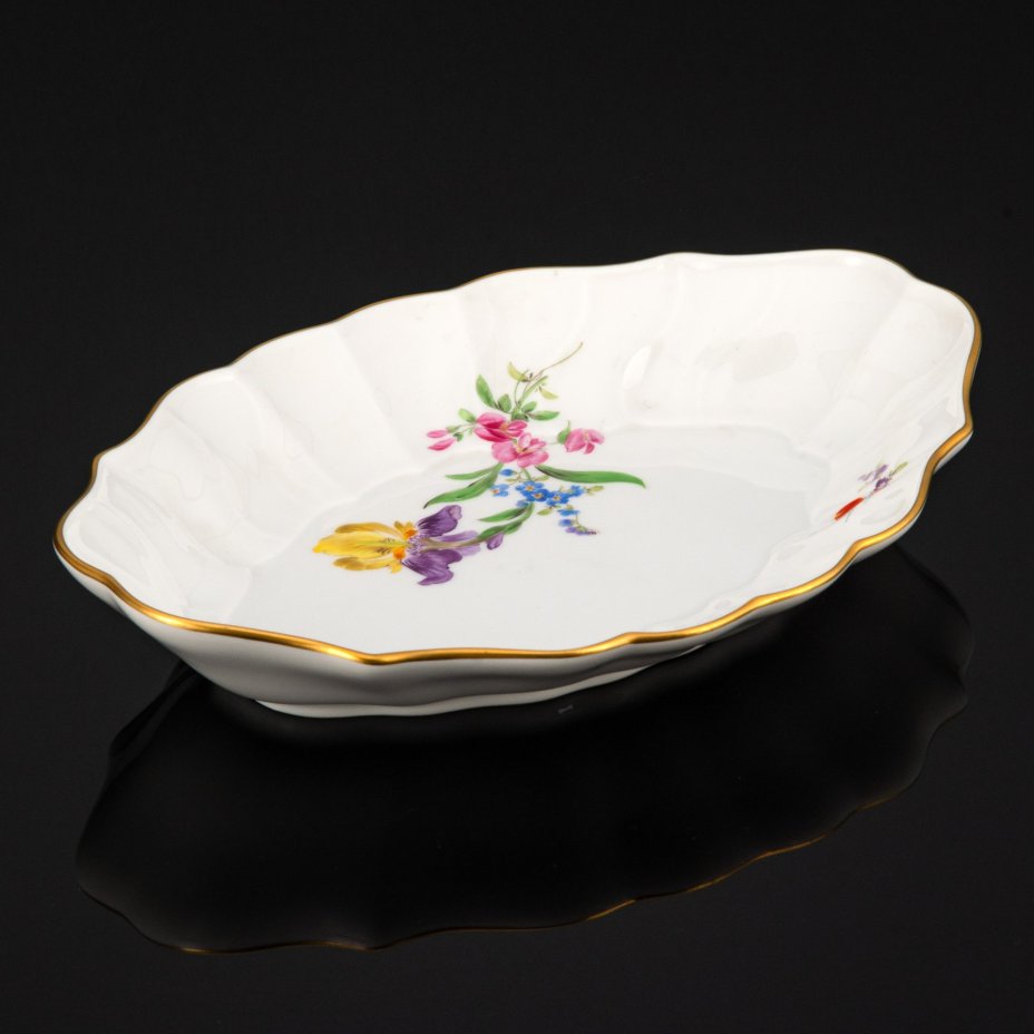 Блюдо "Мейсенский букет", Meissen (Мейсенский фарфор)