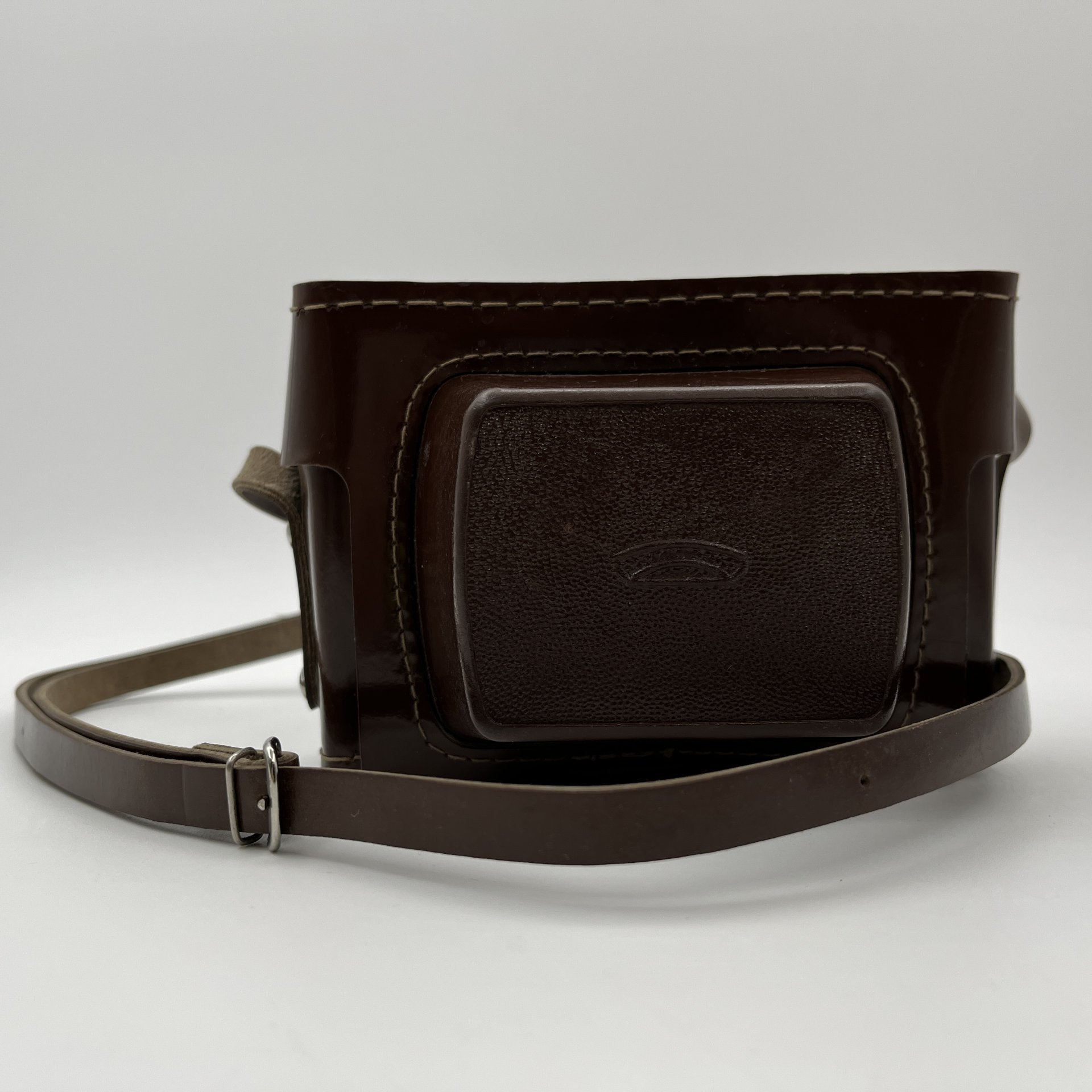 Фотоаппарат "Вилия" с объективом "Триплет 69-3 4/40" в оригинальном кофре, пластик, металл, стекло, кожа, Минский механический завод им. С.И. Вавилова  (БелОМО), СССР, 1974-1985 гг.