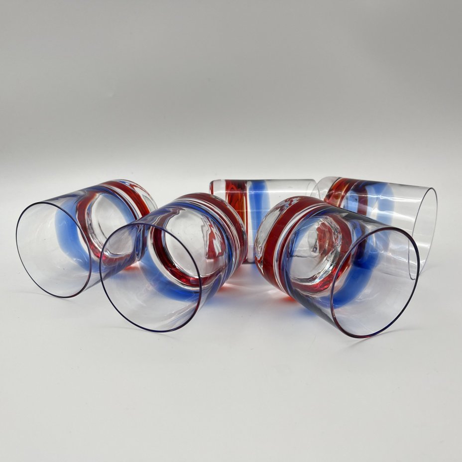 Набор из 5-ти стаканов для крепких напитков