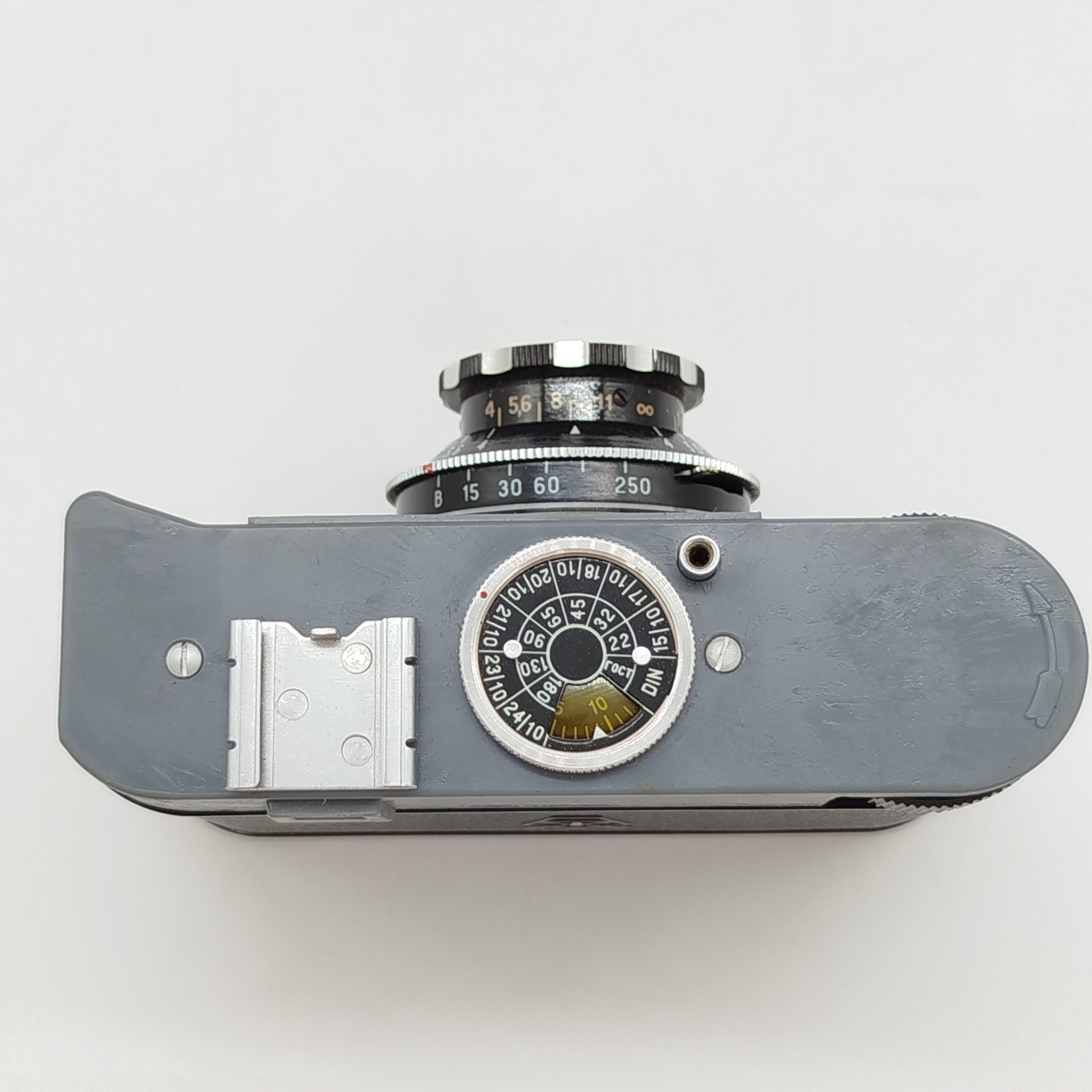 Фотоаппарат шкальный "Смена-6", в кофре, ЛОМО (Ленинградское оптико-механическое объединение)