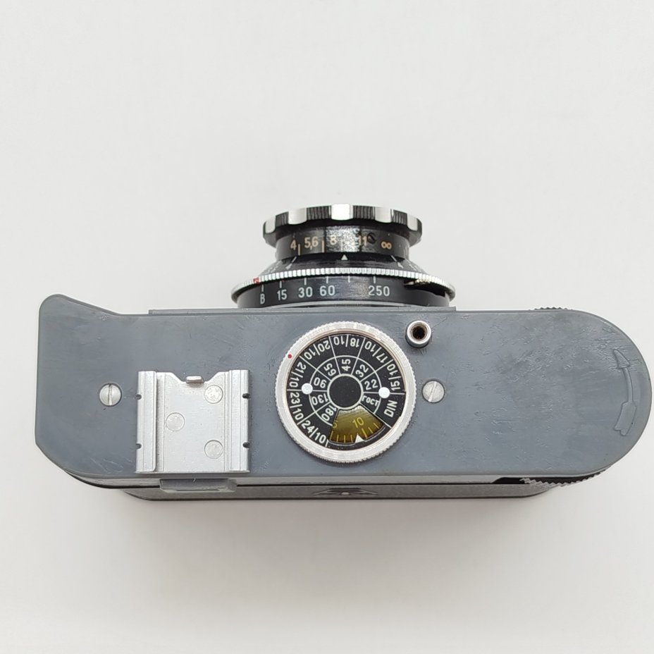 Фотоаппарат шкальный "Смена-6", в кофре, ЛОМО (Ленинградское оптико-механическое объединение)