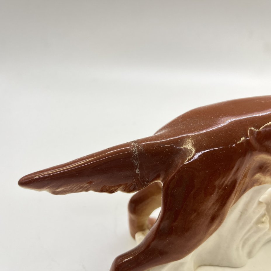 Статуэтка "Ирландский сеттер", скульптор П.П. Веселов