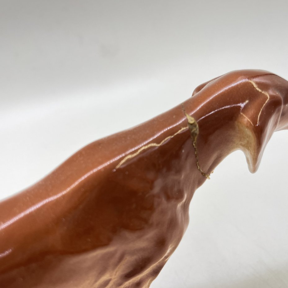 Статуэтка "Ирландский сеттер", скульптор П.П. Веселов