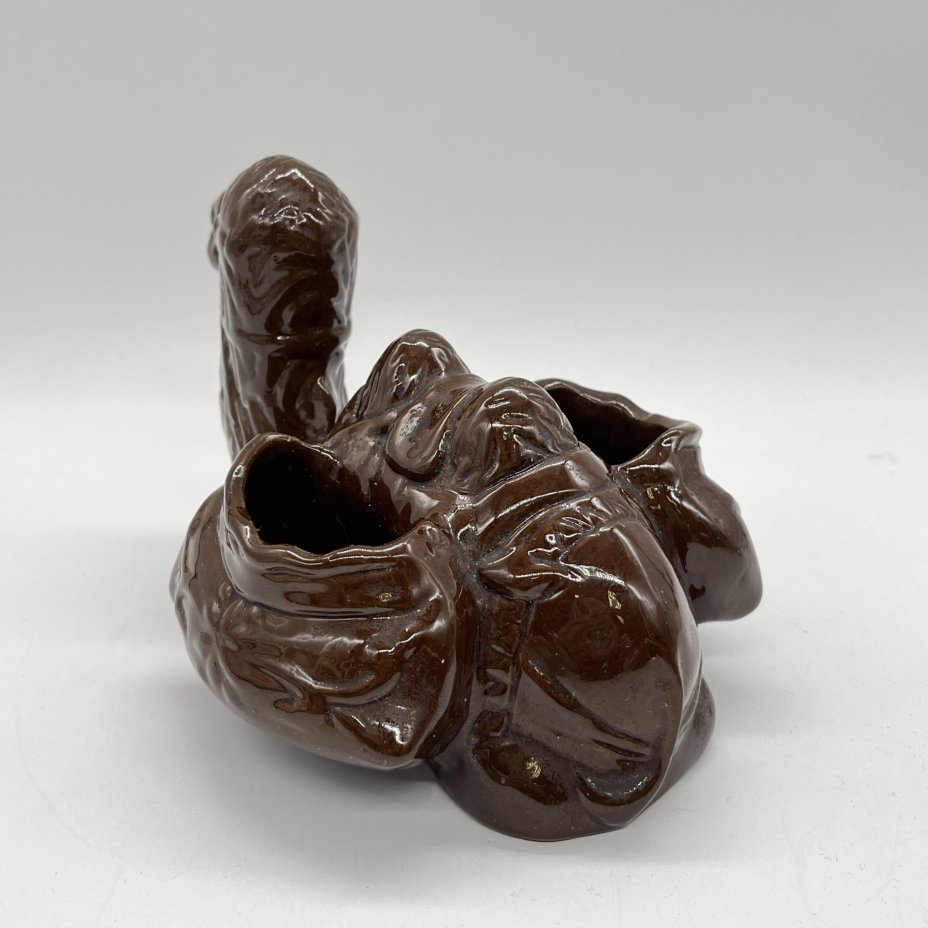 Статуэтка "Верблюд" с ёмкостями, керамика, глазурь, СССР, 1950-1970 гг.
