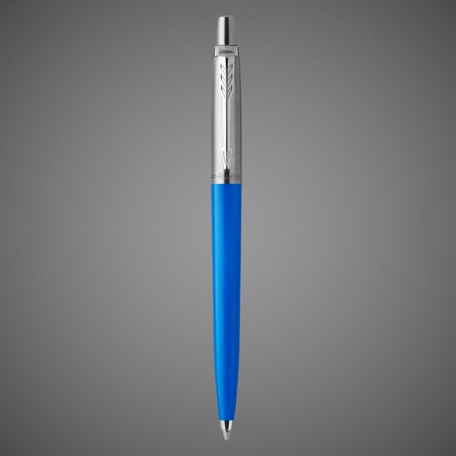 Шариковая ручка Parker Jotter ORIGINALS BLUE CT, стержень: Mblue в БЛИСТЕРЕ/ЭКО-УПАКОВКА, Металлы: нержавеющая сталь, пластик