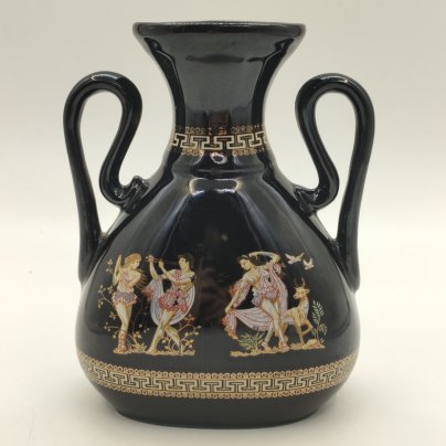 Ваза "Троя", Товарищество "Оріана", керамика, крытье, деколь, золочение, Украина, 2000-2015 гг.