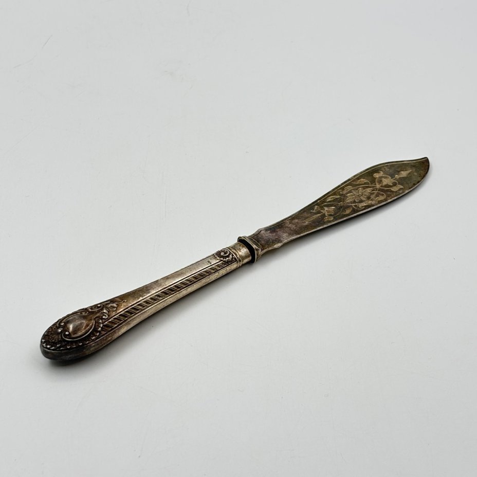 Нож, фирма "Martin Hall & Co", металл, серебрение, Великобритания, 1890-1910 гг.
