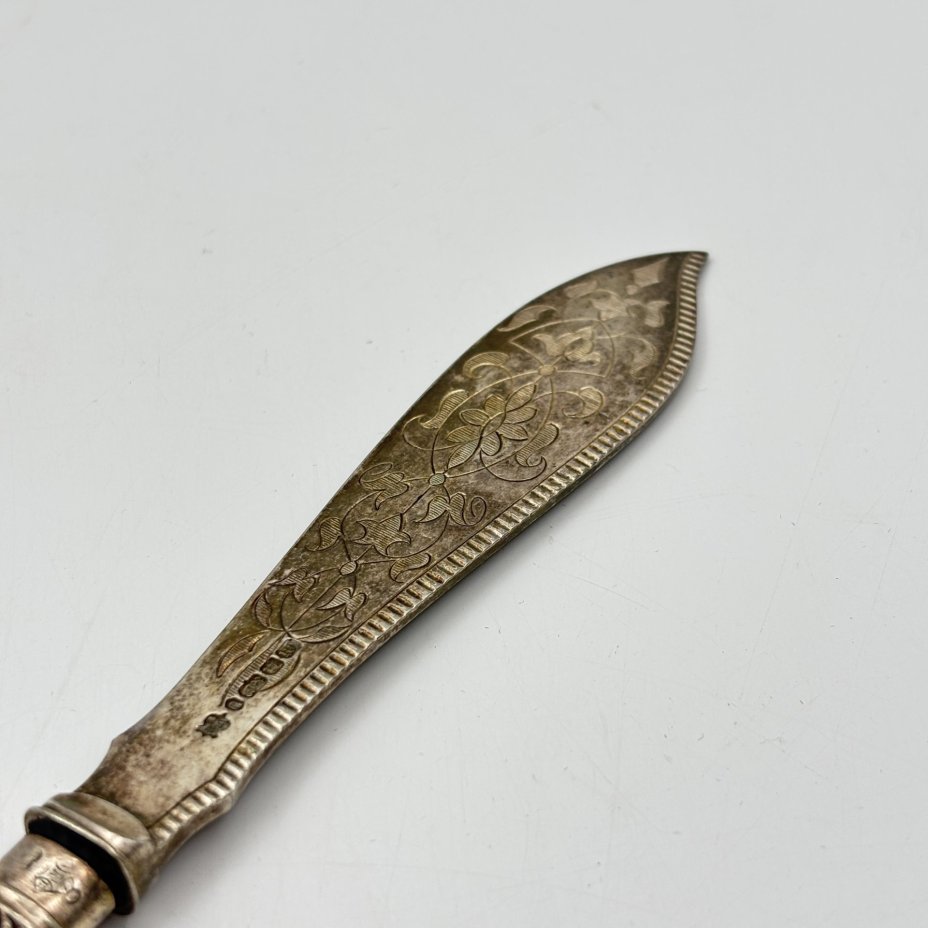 Нож, фирма "Martin Hall & Co", металл, серебрение, Великобритания, 1890-1910 гг.