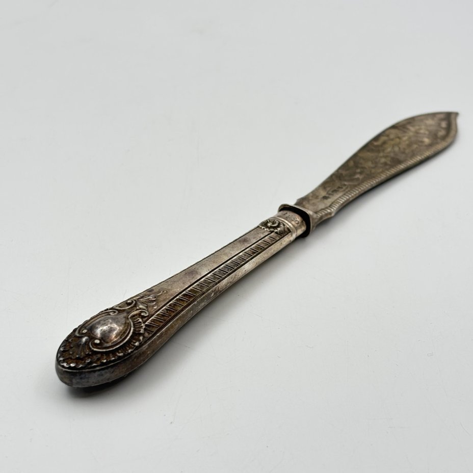 Нож, фирма "Martin Hall & Co", металл, серебрение, Великобритания, 1890-1910 гг.