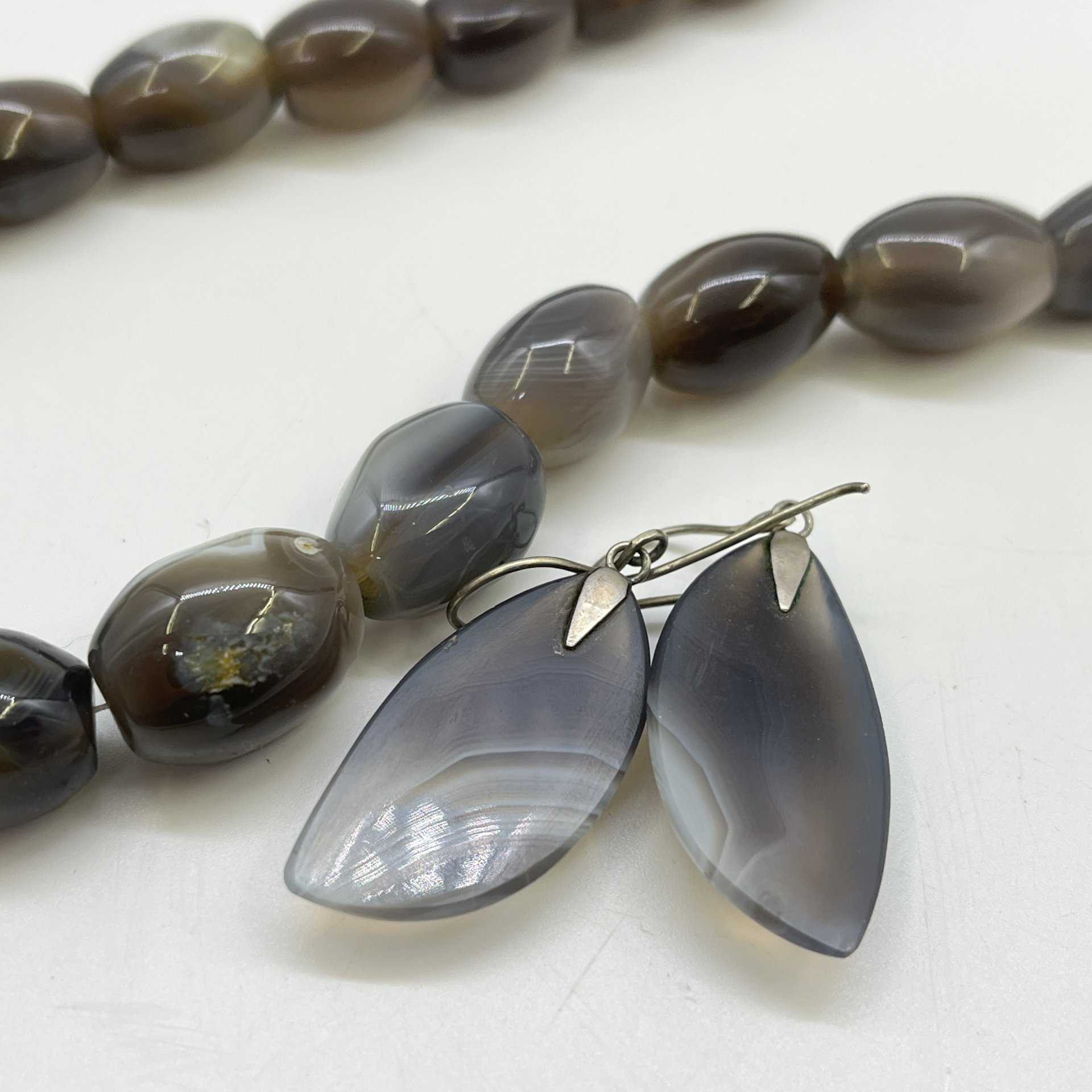 Комплект винтажных украшений (бусы и серьги), в подборе