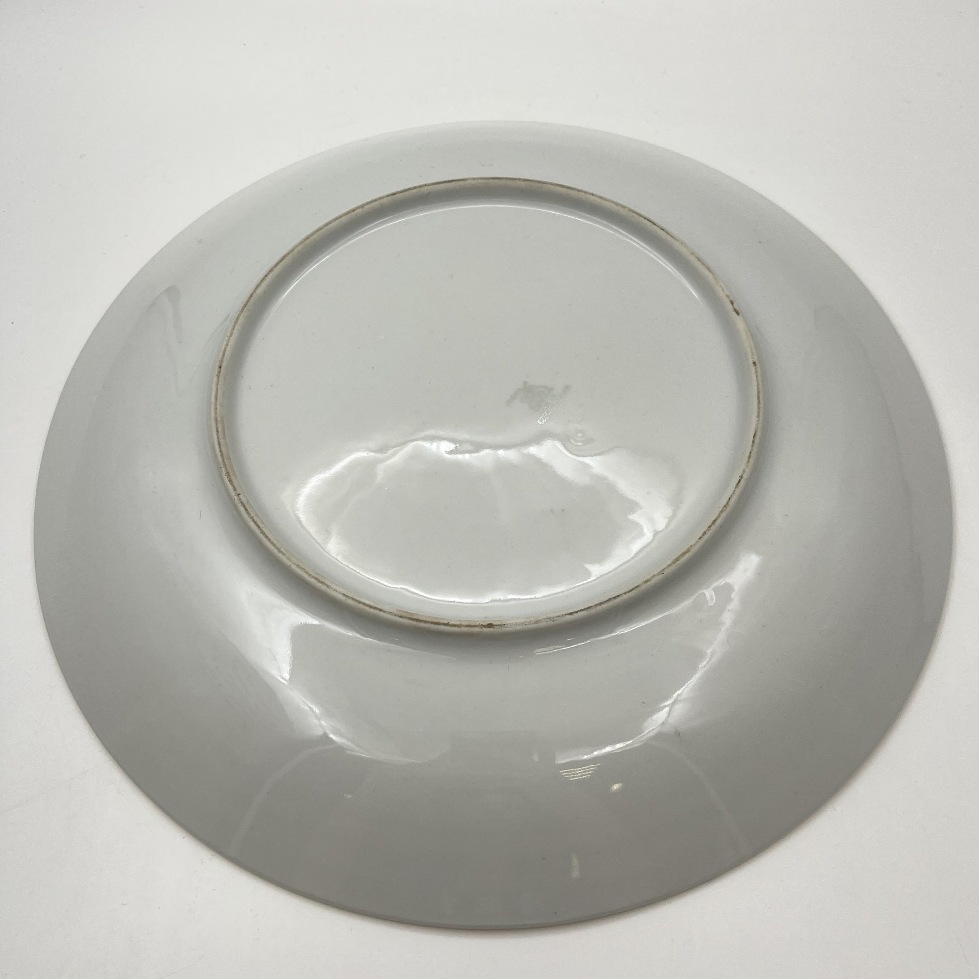 Блюдо круглое с цветочным декором, фарфор, деколь, золочение, Bohemia (Neurohlau), Чехословакия, 1970-1990 гг.