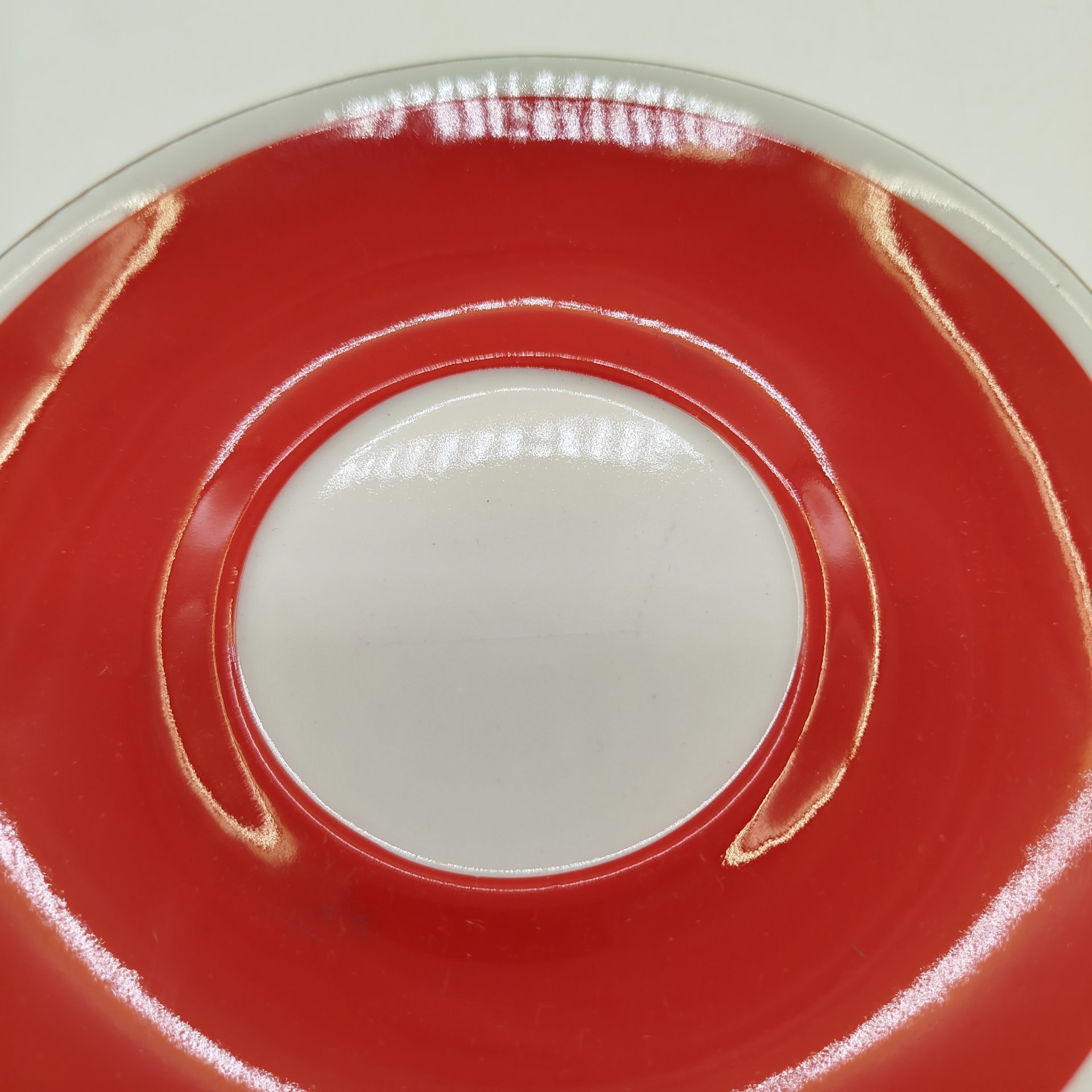 Чайная пара с растительным декором, фарфор, крытье, золочение, деколь, Freiberger Porzellan, ГДР, 1970-1995 гг.