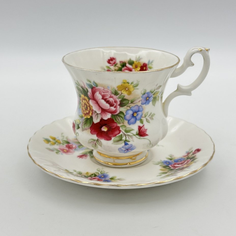 Чайно-кофейная пара "Chelsea Garden", Royal Albert
